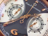 Carl F. Bucherer Monografía Manero Cronógrafo Réplica Reloj