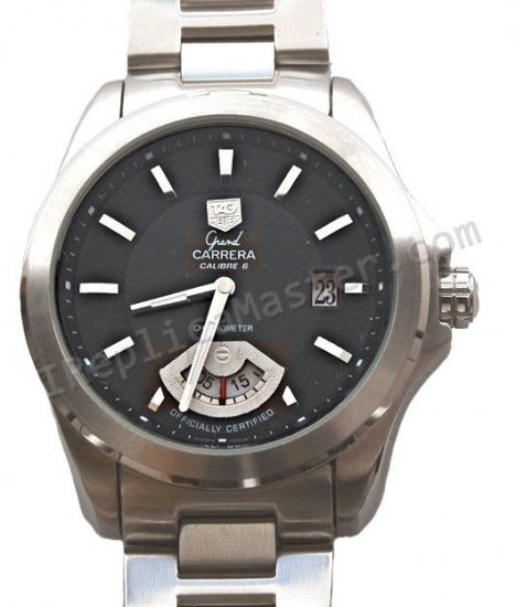 Tag Heuer Grand Carrera Calibre 6 Chronograph Replica Watch - Click Image to Close
