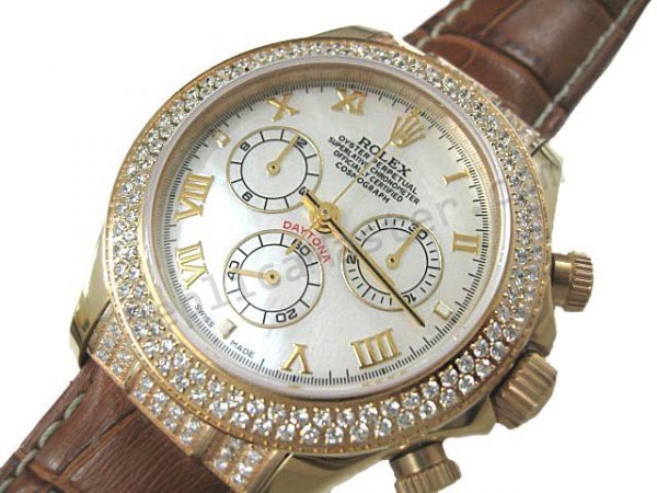 Rolex Daytona Diamonds Schweizer Replik Uhr - zum Schließen ins Bild klicken