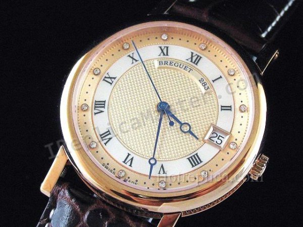 Breguet Classique Fecha Reloj Suizo Réplica - Haga click en la imagen para cerrar