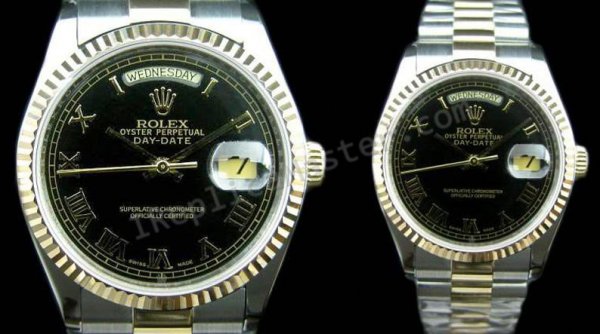 Oyster Perpetual Day-Rolex Date Suisse Réplique