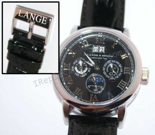 A. Lange & Söhne Langematik Watch Perpetual Réplique Montre - Cliquez sur l'image pour la fermer