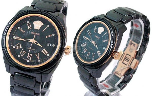 DV Versace vrai Watch céramique Watch Réplique Montre - Cliquez sur l'image pour la fermer