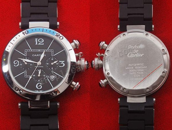 Pasha de Cartier Watch Datograph Réplica Reloj - Haga click en la imagen para cerrar