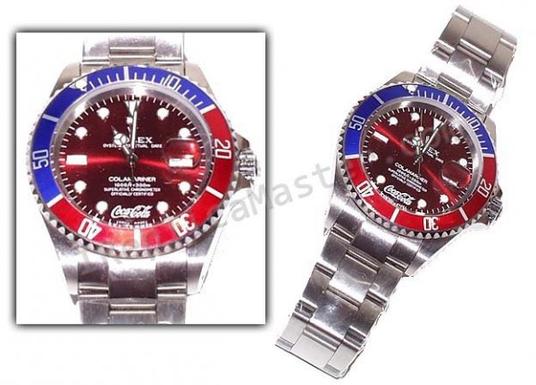 Rolex Colamariner Submariner replica (Limited Coca Cola Edition) Replica Watch - Click Image to Close