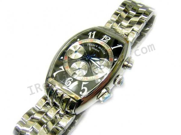 Franck Muller Cintree Curvex Chronograph Replica Watch - Click Image to Close