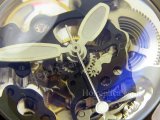 コラムバブルスケルトンレプリカ時計
