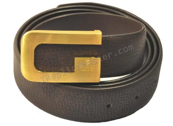 Replica Gucci Leather Belt