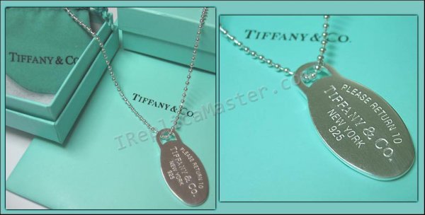 Tiffany Silver Necklace Replica - Click Image to Close