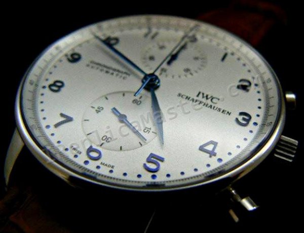 IWC Chrono Portuguses Schweizer Replik Uhr