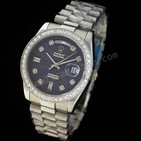 Rolex Anniversary Day-Date Swiss Replica Watch - Click Image to Close