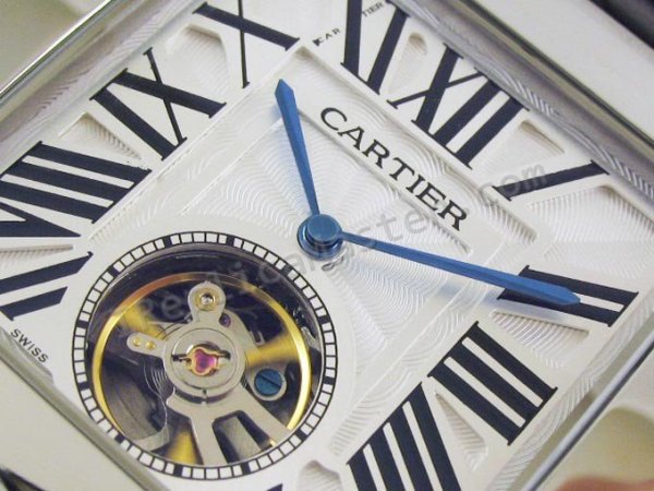Cartier Santos 100 Tourbillon Orologio Replica