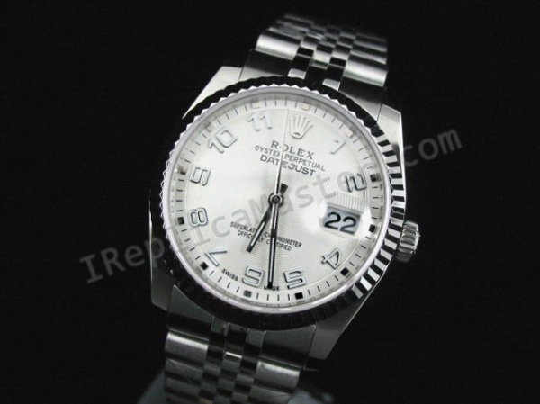 Rolex Oyster Perpetual DateJust Ladies Swiss Replica Watch - Click Image to Close