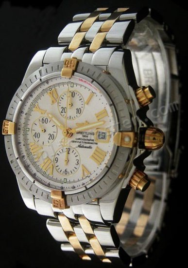 Breitling Chronomat Evolution Chronograph Swiss Replica Watch - Click Image to Close