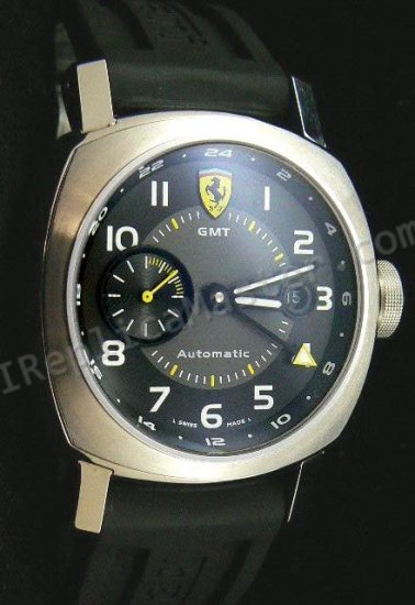 Ferrari Scuderia GMT Schweizer Replik Uhr - zum Schließen ins Bild klicken