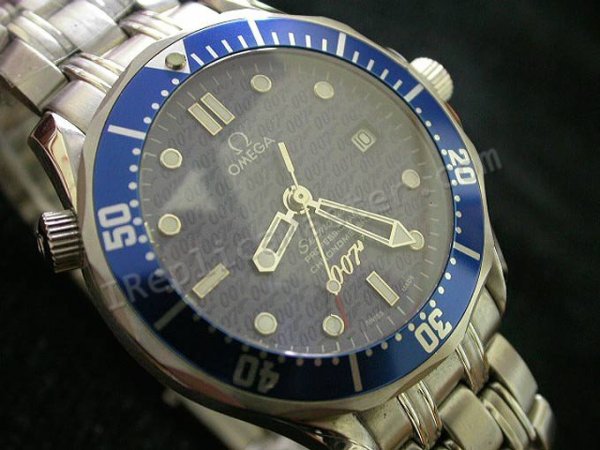 Omega Seamaster James Bond 007 Reloj Suizo Réplica - Haga click en la imagen para cerrar