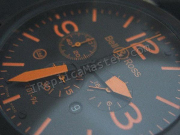 Bell y Ross BR01 Instrumento-94 cronógrafo Reloj Suizo Réplica