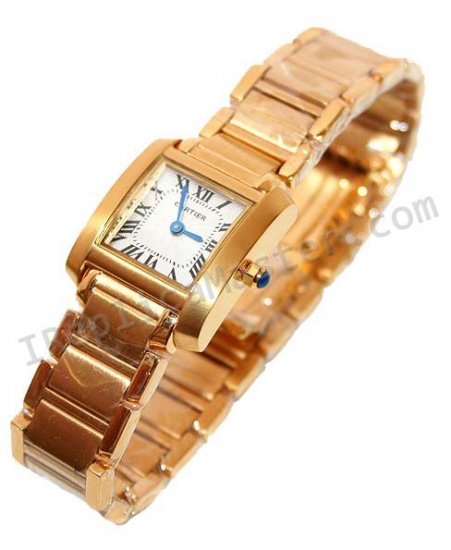 Cartier Tank Francaise Ladies Replica Watch - Click Image to Close
