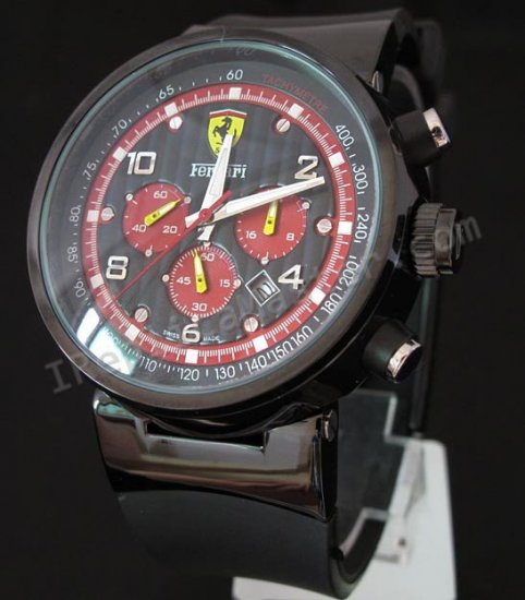 Ferrari Chronograph Replik Uhr - zum Schließen ins Bild klicken