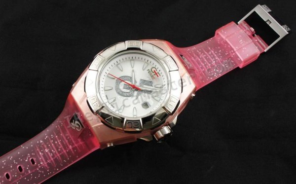 Gianfranco Ferre Red Medium Size Replik Uhr - zum Schließen ins Bild klicken