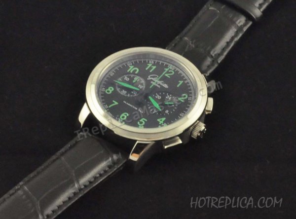 Glashütte Senator Navigator Chronograph Replik Uhr - zum Schließen ins Bild klicken