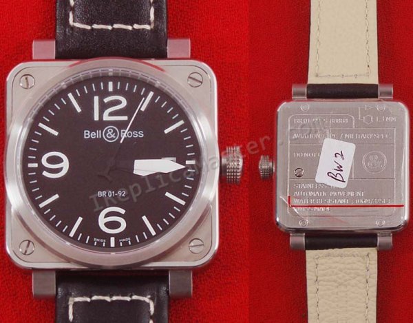 Bell et Ross Instrument BR01-92, à moyen Watch Réplique Montre grandeur Réplique Montre - Cliquez sur l'image pour la fermer