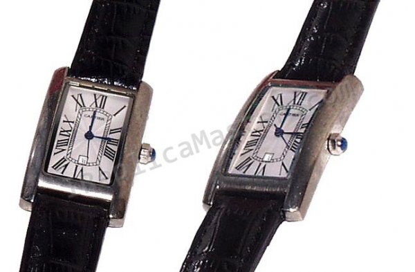 Cartier Tank Americaine Moyen Réplica Reloj - Haga click en la imagen para cerrar