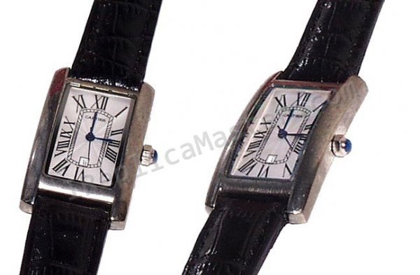 Cartier Tank Americaine Moyen Replik Uhr - zum Schließen ins Bild klicken