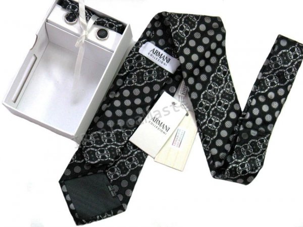 Armani Tie And Cufflinks Set Replica