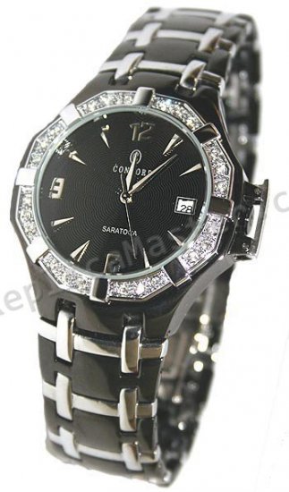 Concord Saratoga SS And PG Diamonds Replica Watch