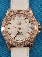 Omega De Ville Co-Axial Diamonds Replik Uhr