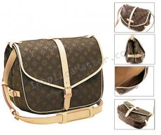 Louis Vuitton Monogram Canvas Saumur Réplica Bolsa M42256