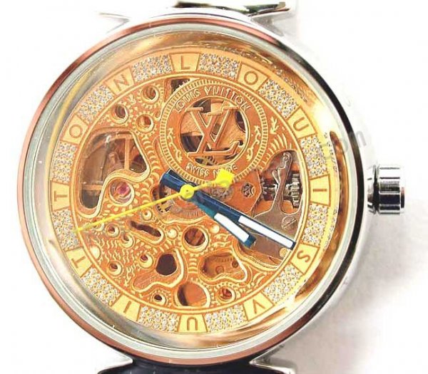 Louis Vuitton Skeleton Replica Watch