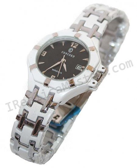 Concord Saratoga SS And PG For Ladies Replica Watch - Click Image to Close