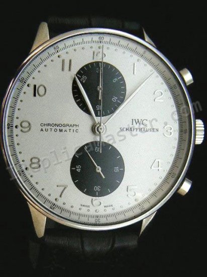 IWC Chrono Portuguses Schweizer Replik Uhr - zum Schließen ins Bild klicken
