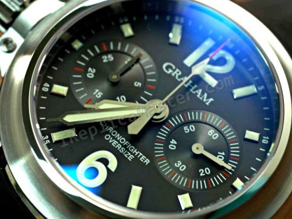 Graham Chronofighter Oversize Swiss Replica Watch