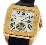 Cartier Santos 100 Watch Tourbillon Réplique Montre