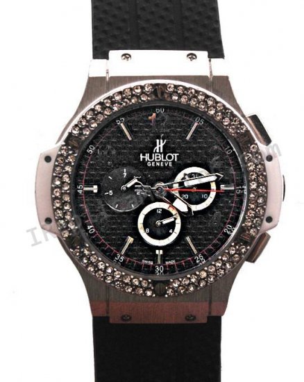 Hublot Big Bang Automatic Diamonds Replik Uhr - zum Schließen ins Bild klicken