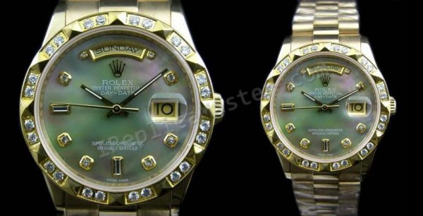 Rolex Oyster Perpetual Day-Date Swiss Replica Watch - Click Image to Close