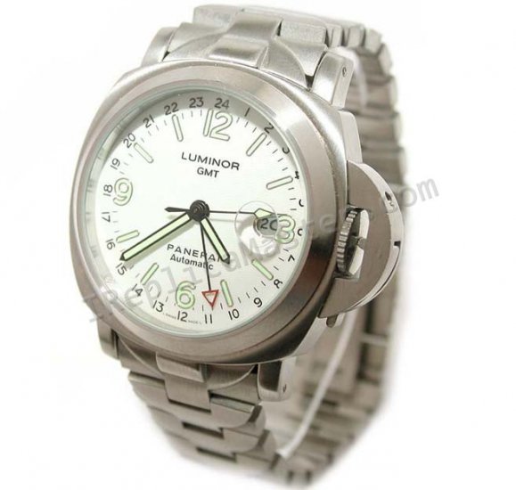 Officine Panerai Luminor GMT Watch 44mm Réplique Montre - Cliquez sur l'image pour la fermer