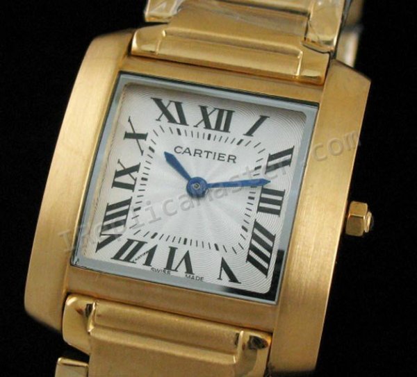 Cartier Tank Francaise Replik Uhr - zum Schließen ins Bild klicken