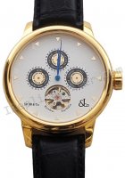 Jacob & Co Fünf Rainbow Tourbillon Full Size Replik Uhr