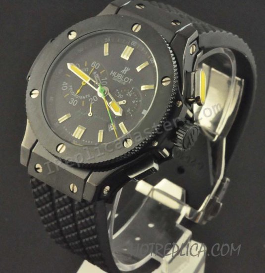 Hublot Big Bang Foudroyante Senna Chronograph Replica Watch - Click Image to Close