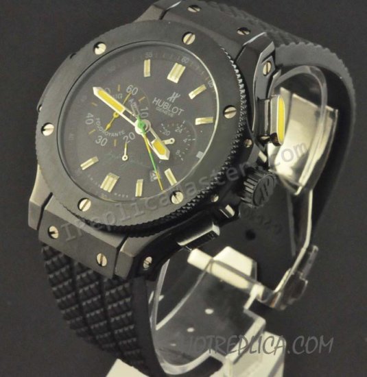 Hublot Big Bang Foudroyante Senna Watch Chronograph Réplique Montre - Cliquez sur l'image pour la fermer