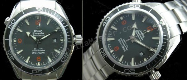 Omega Seamaster Planet Ocean Co-Axial Swiss Replica Watch - Click Image to Close