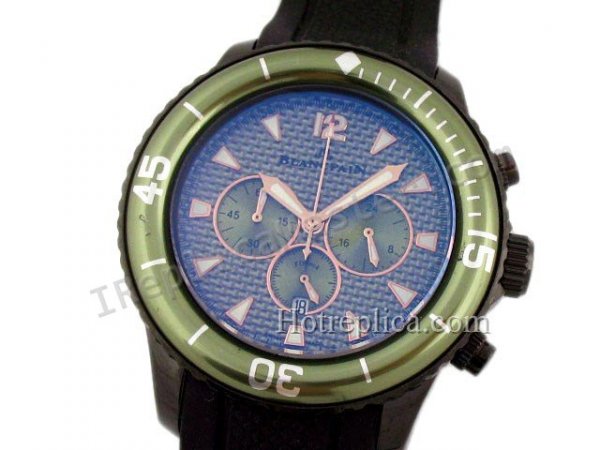 Velocidad Deporte Blancpain hombres Comando Réplica Reloj - Haga click en la imagen para cerrar