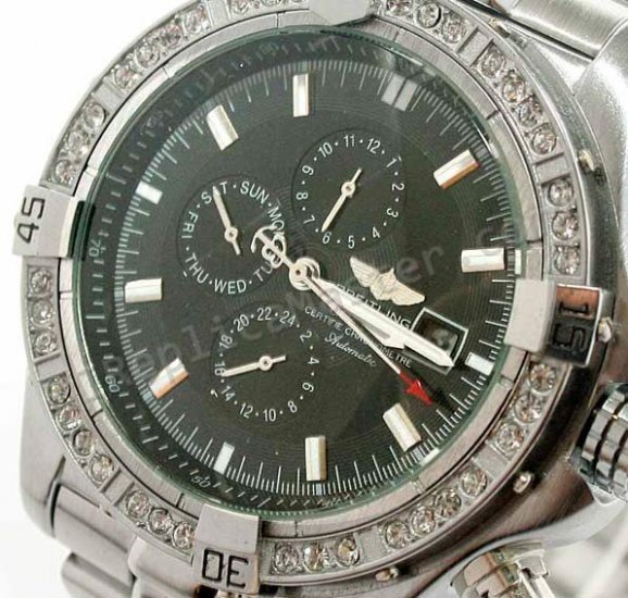 Breitling Windrider Chronomat Evolution Diamonds Replica Watch