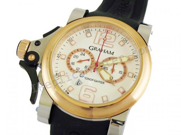 Graham Oversize Chronofighter Classic Chronograph Replik Uhr - zum Schließen ins Bild klicken