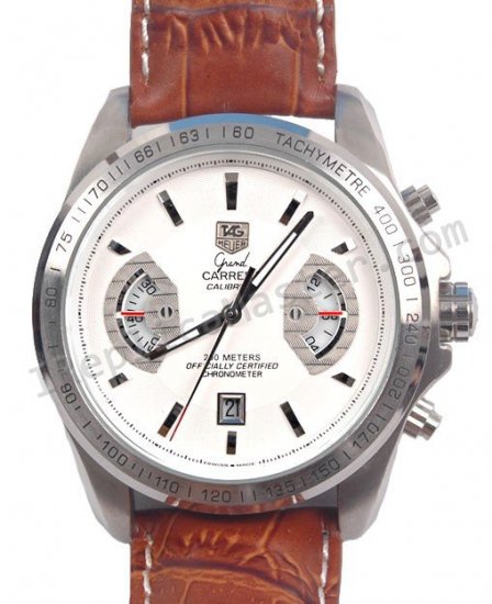 Tag Heuer Grand Carrera Calibre 17 Chronograph Replica Watch - Click Image to Close