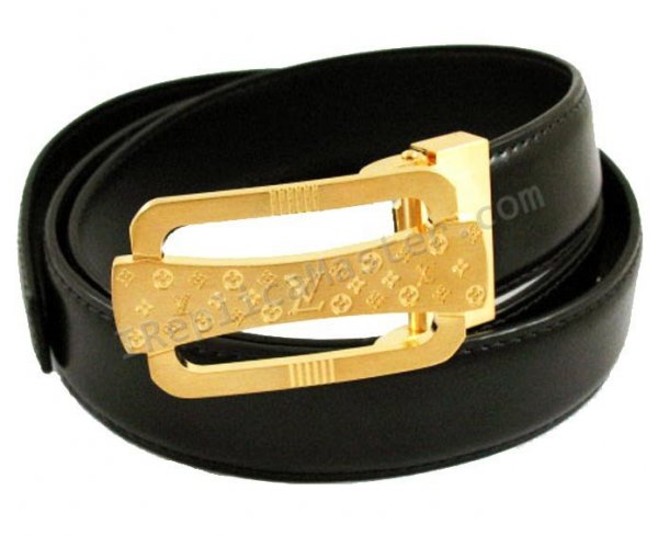 Replica Louis Vuitton Leather Belt